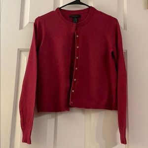 The Limited crimson cardigan sweater sz Med